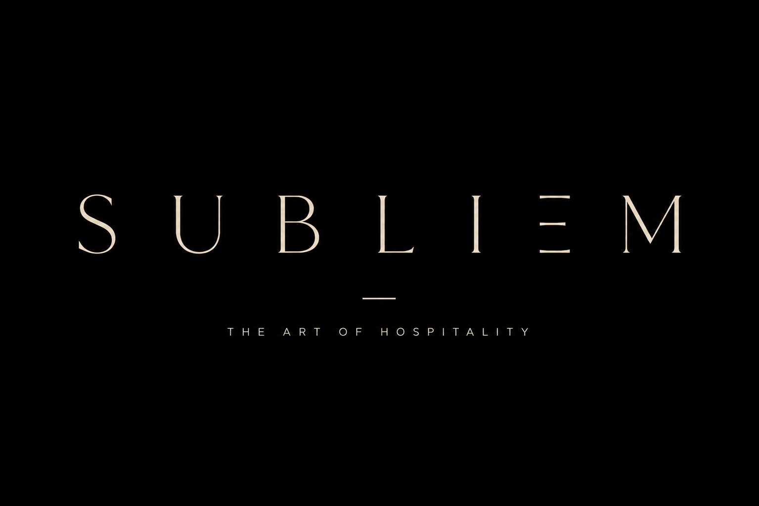 SUBLIEM — The Art of Hospitality